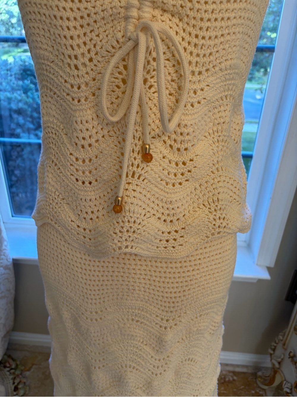 RACHEL ZOE EYELET KNIT OUTFIT NWT L - Picture 6 of 8